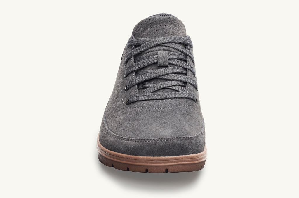 Grey Women's Lems Suede Shoes Chillum | ING3369ZF