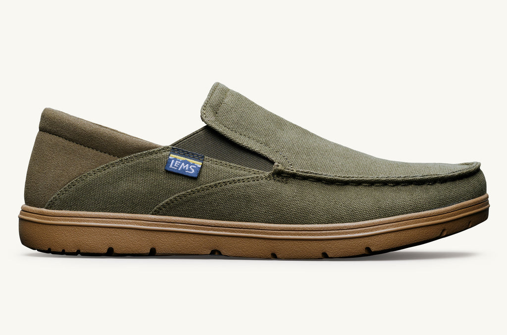 Olive Women's Lems Slip On Shoes Drifter | VWG6748WU