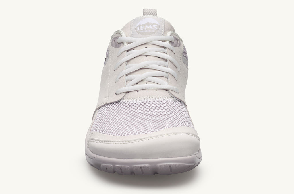 White Men's Lems Sneakers Primal Zen | DEI5289QR